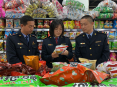 广饶县开展食品流通领域专项执法